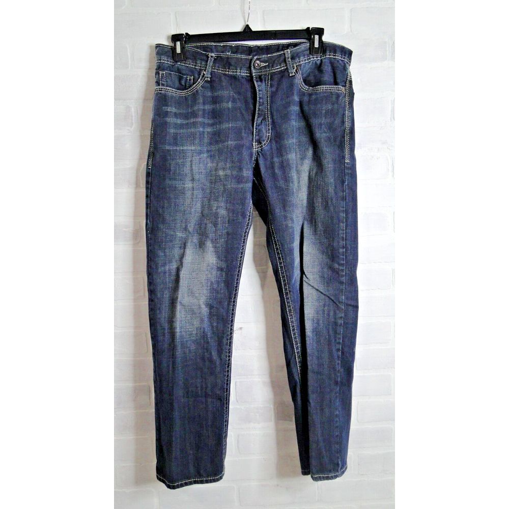 T.K. Axel Men's Treadwell Relaxed Straight‎ Denim Jeans Size W.34 x L.30